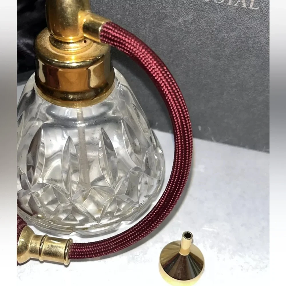 Vintage WATERFORD CRYSTAL PERFUME ATOMIZER GIFTWARE - Picture 2 of 4